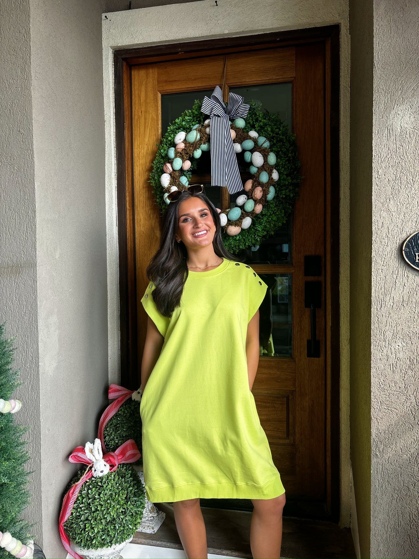 May Lime Dress