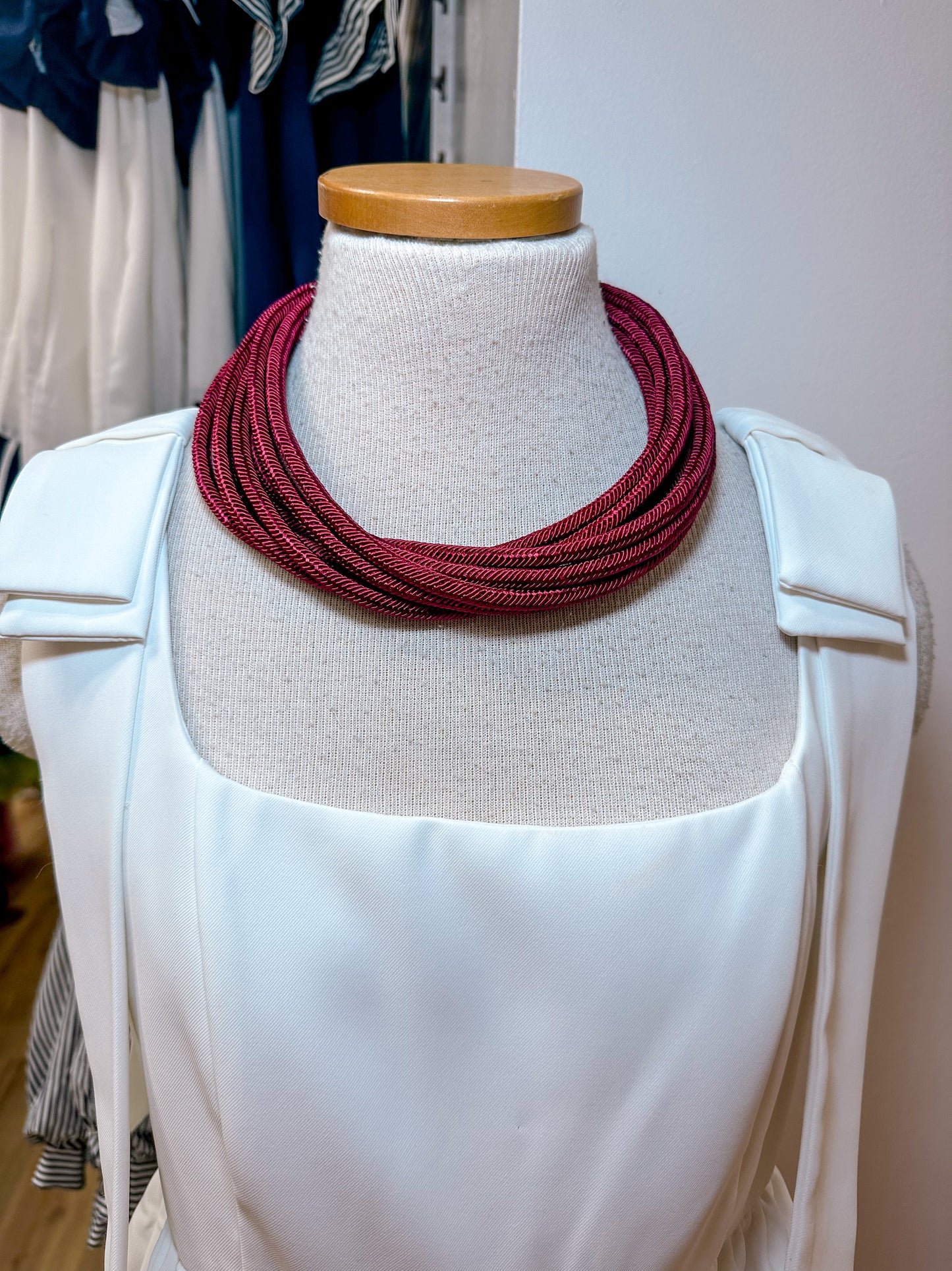 Layered Tube Necklace