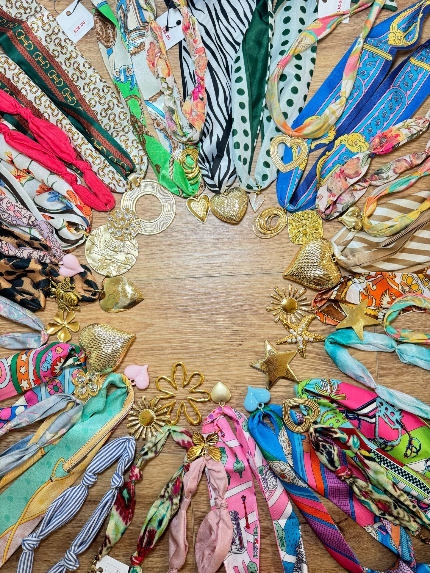 Hart Design Scarf Necklaces Part 2