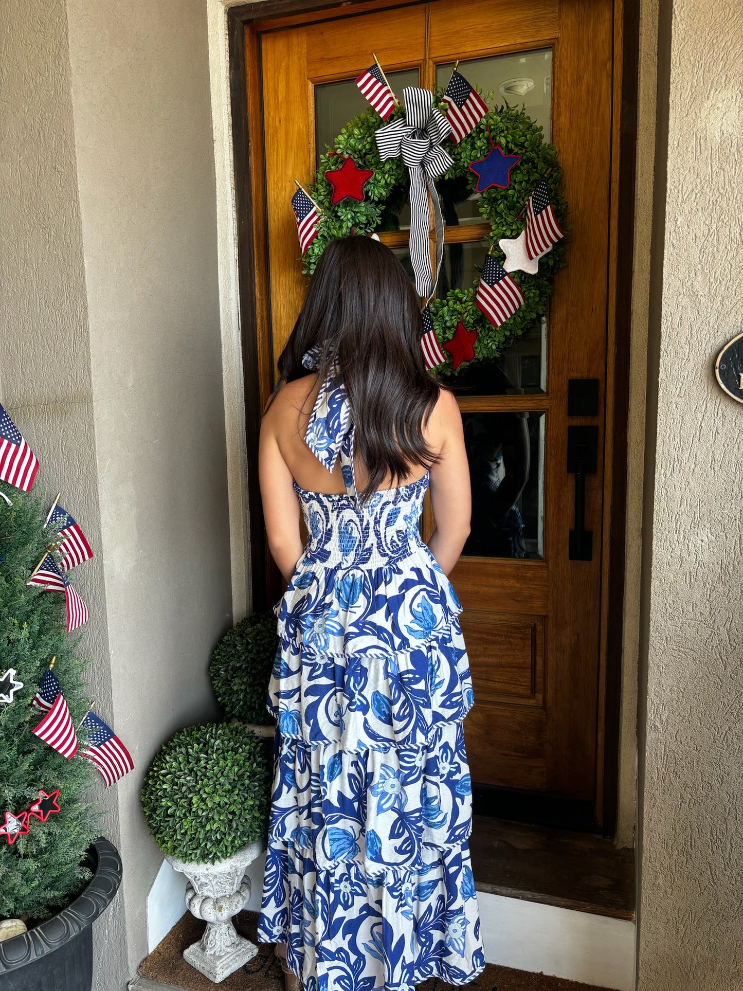 Baylor Blue Dress