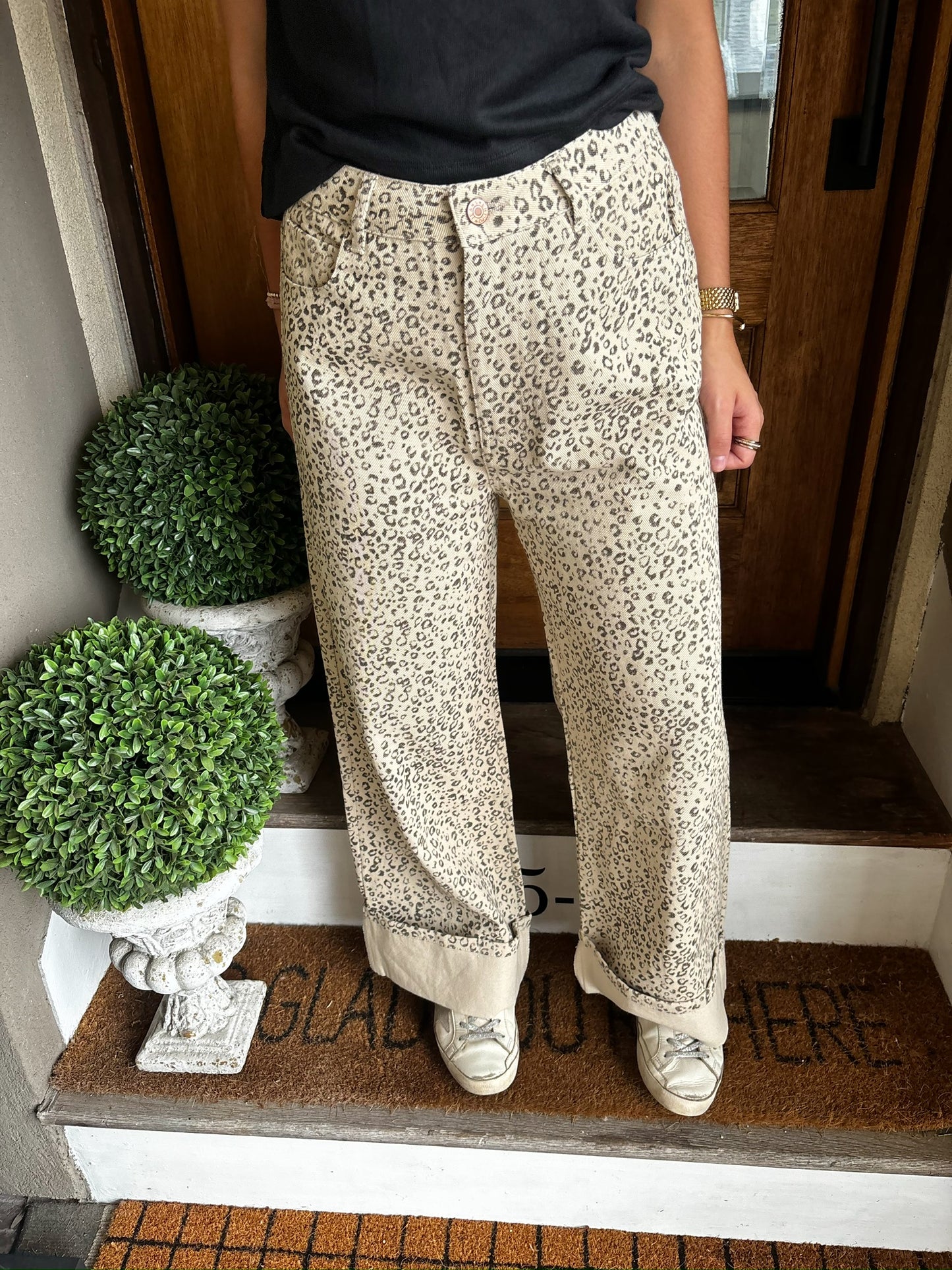 Core Cheetah Pants