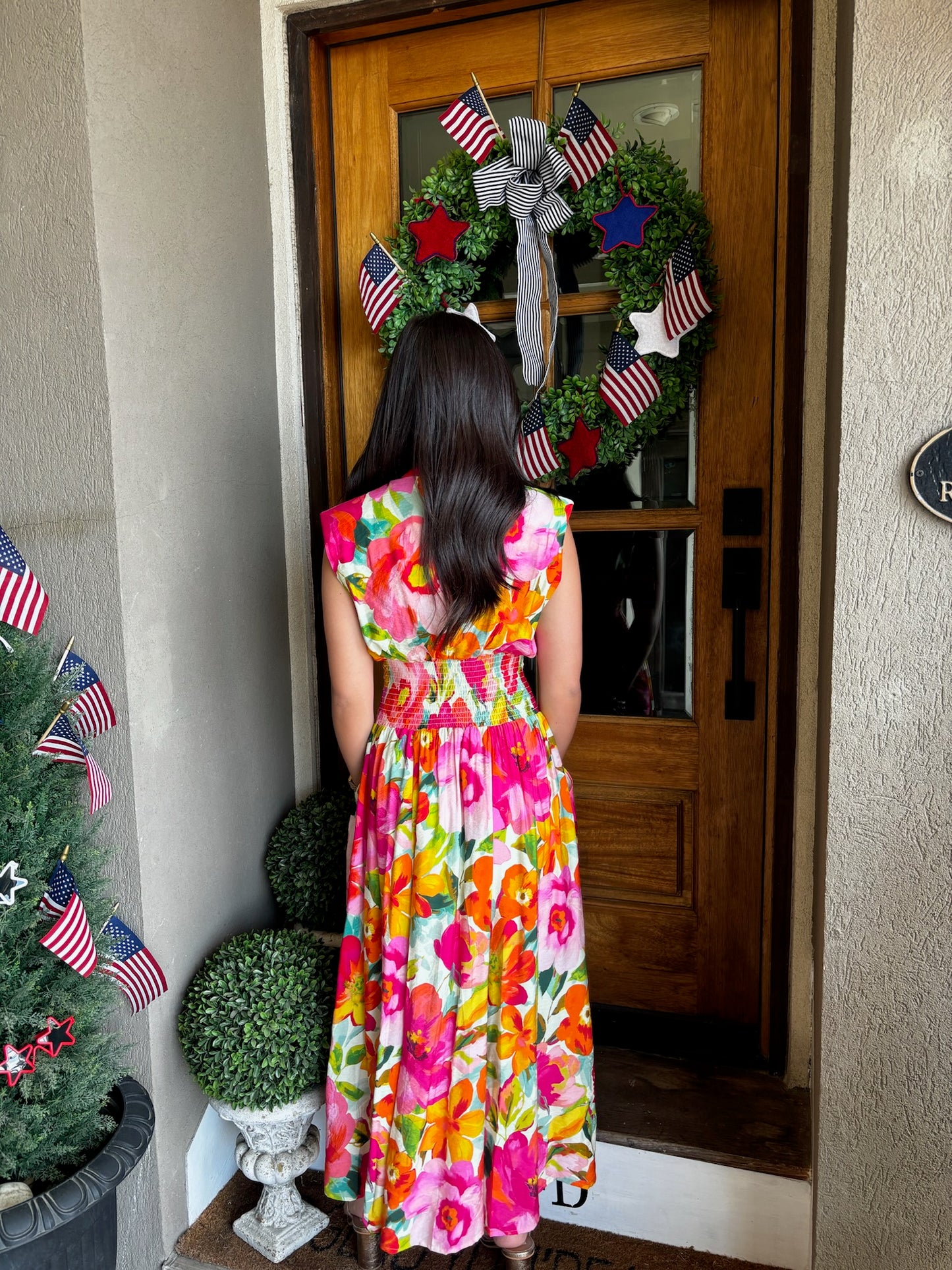 Palm Coast Midi Dress
