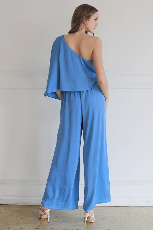 Washed Silk Jumpsuit