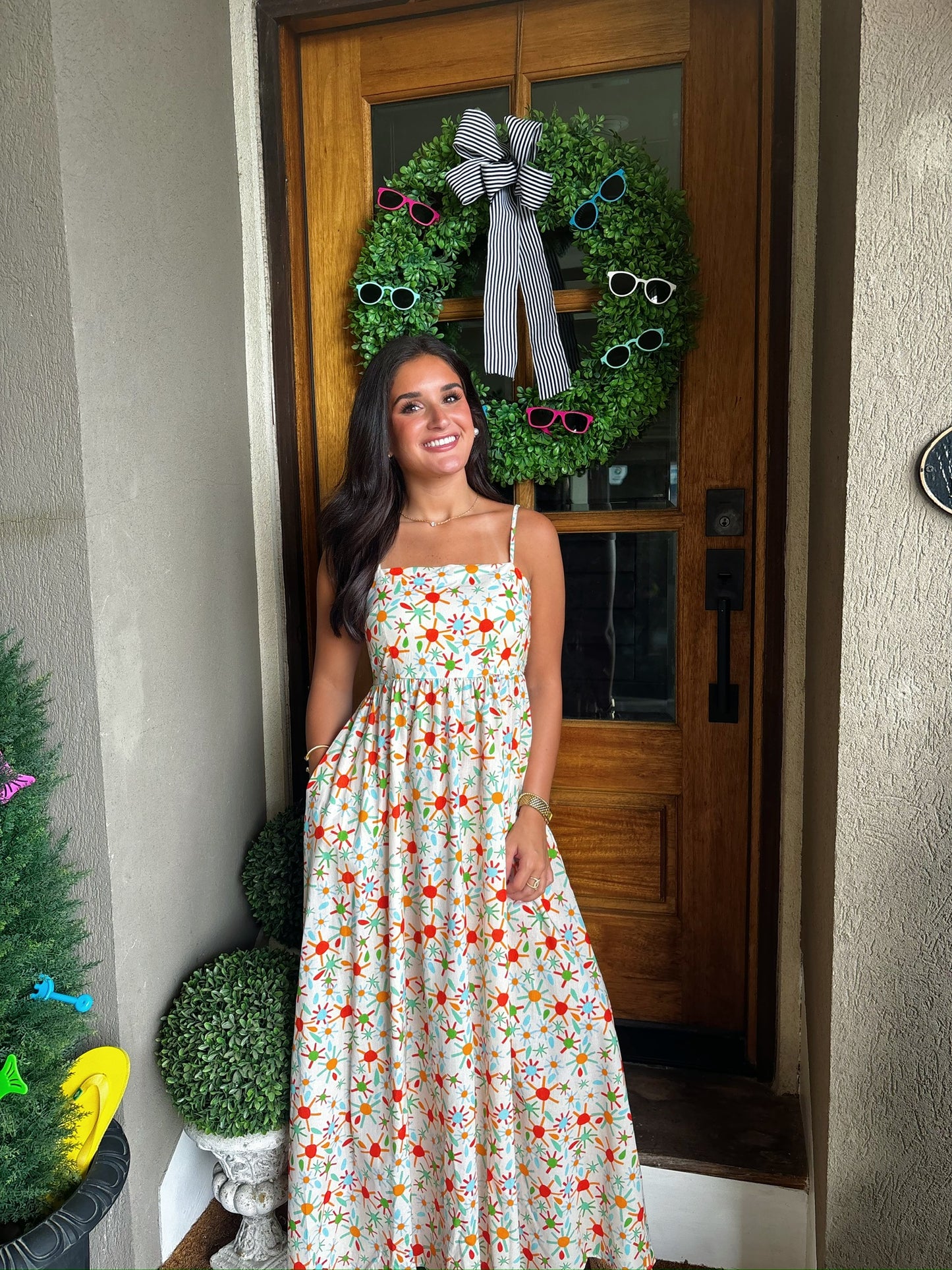 Aegean Daisy Dress