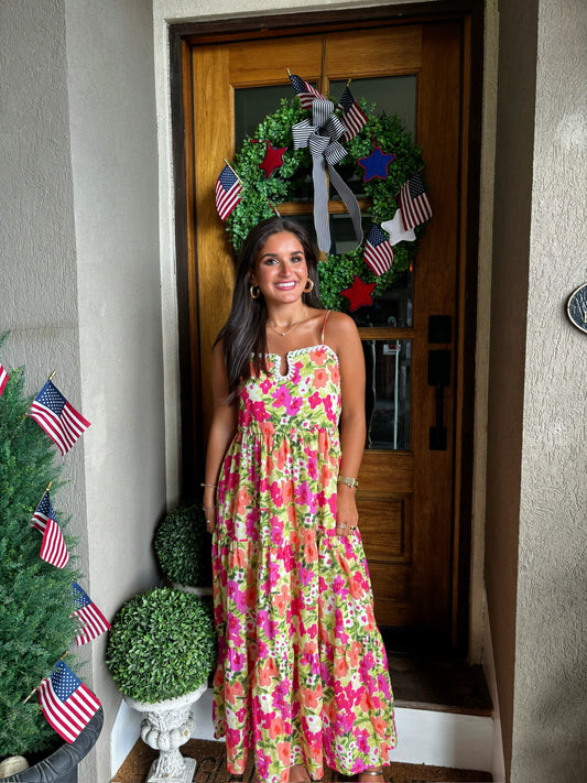 Clark Floral Dress