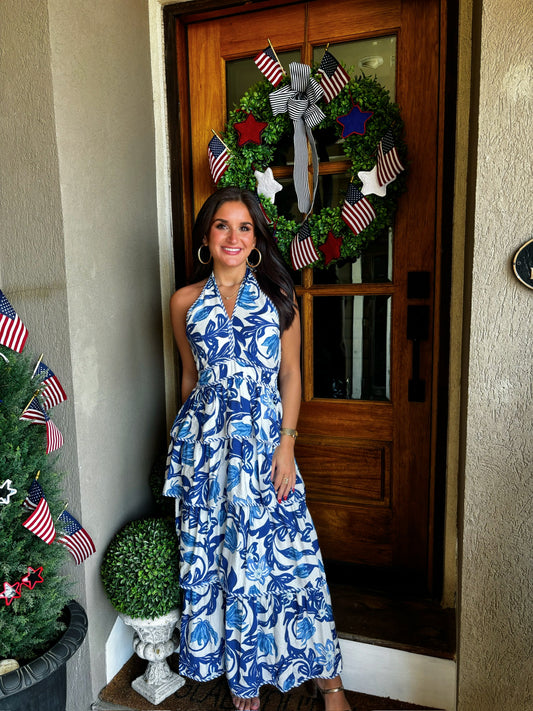 Baylor Blue Dress