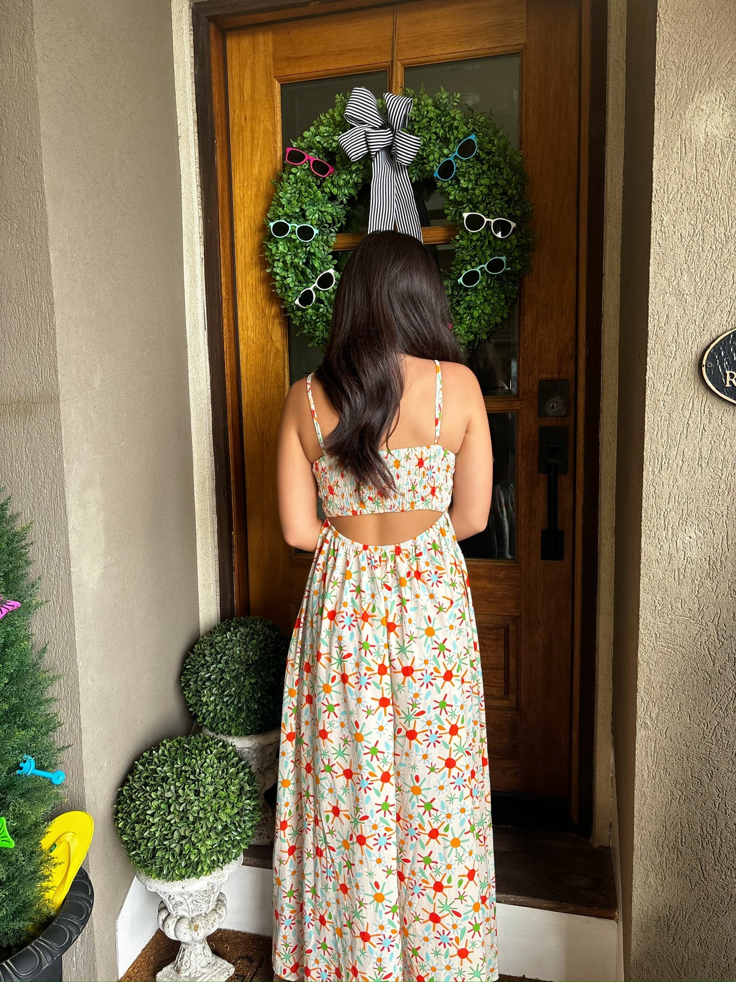 Aegean Daisy Dress