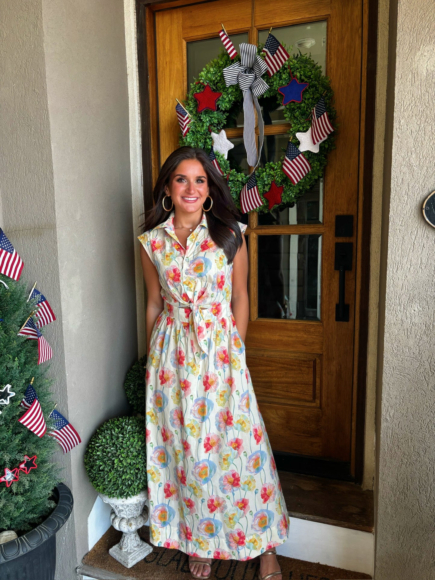Peach Petal Dress