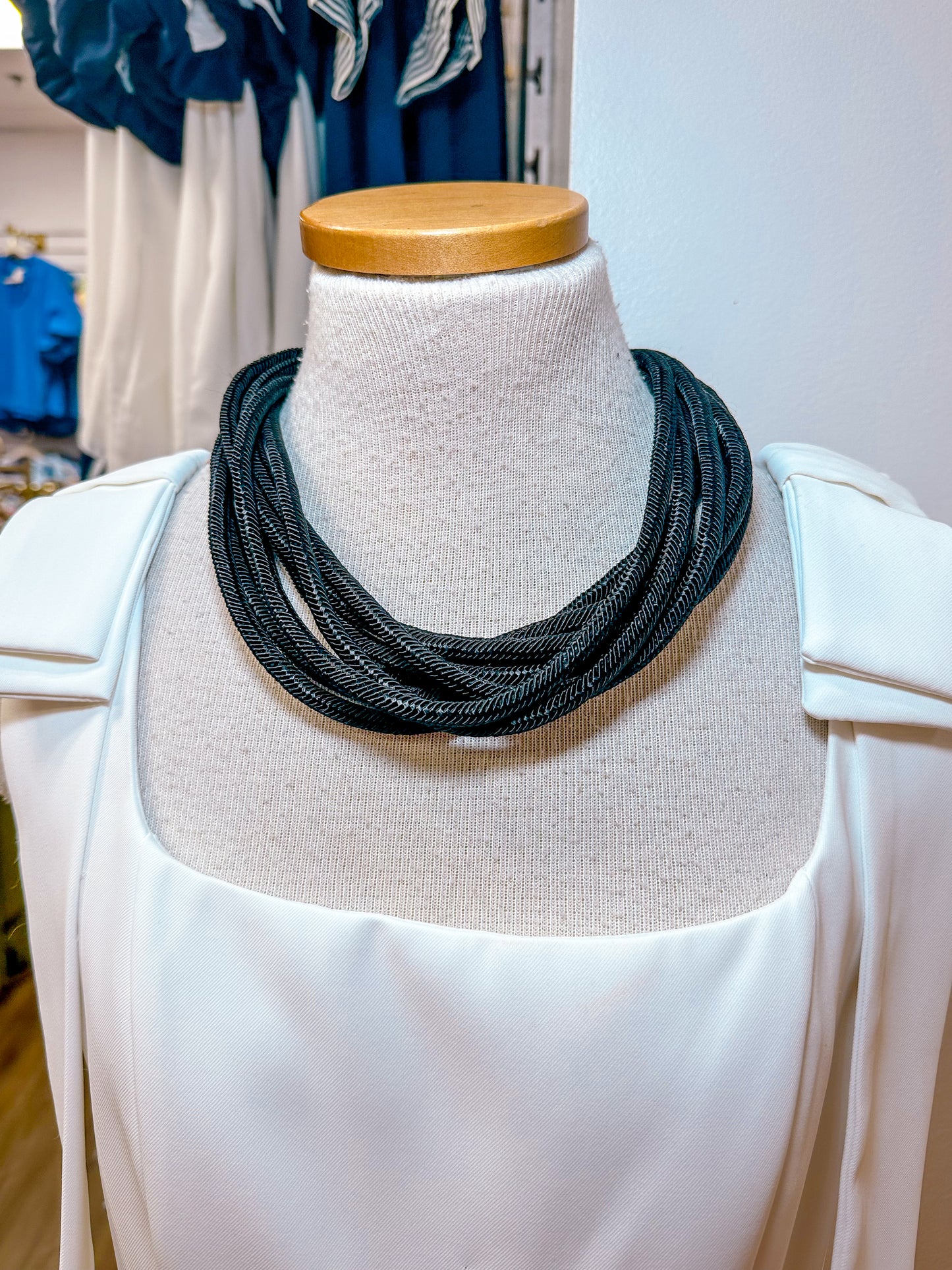 Layered Tube Necklace