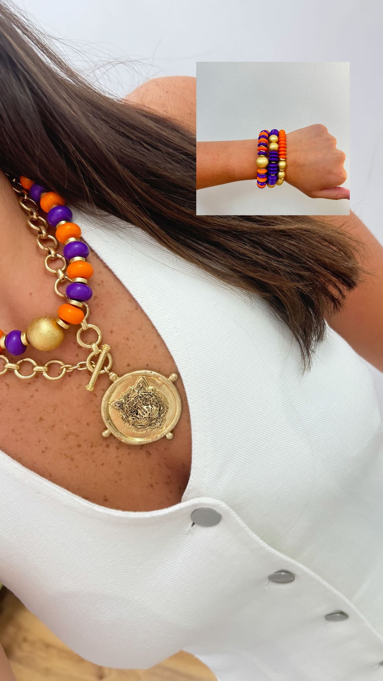 Gameday Metal Necklace