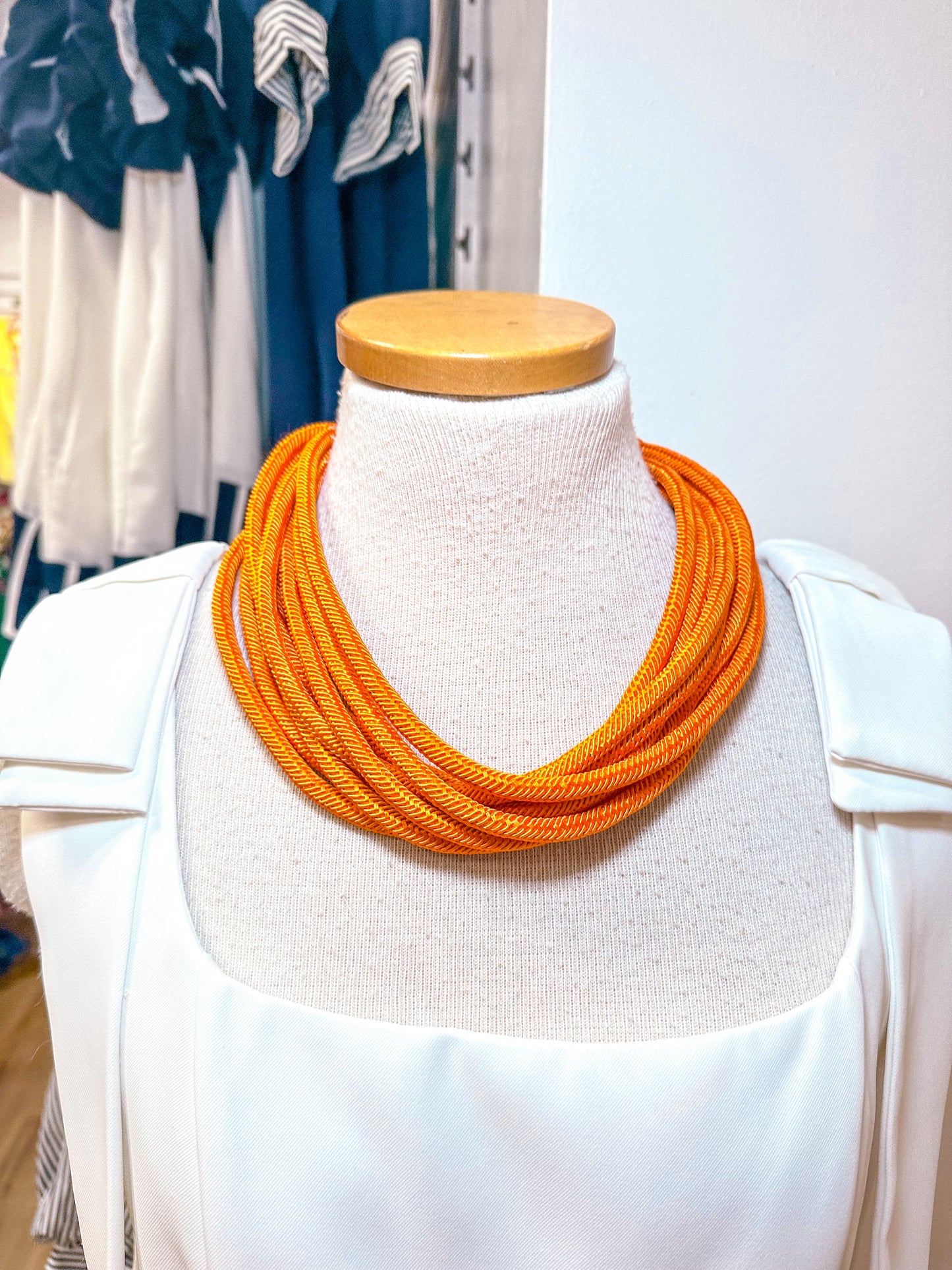 Layered Tube Necklace