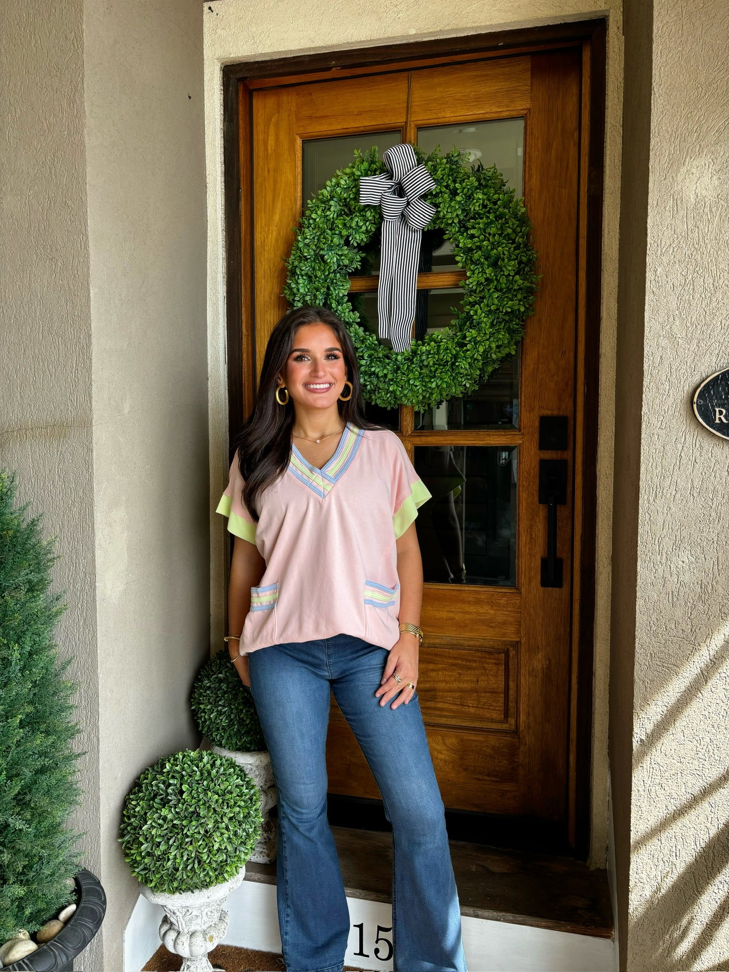 Colorblock Top