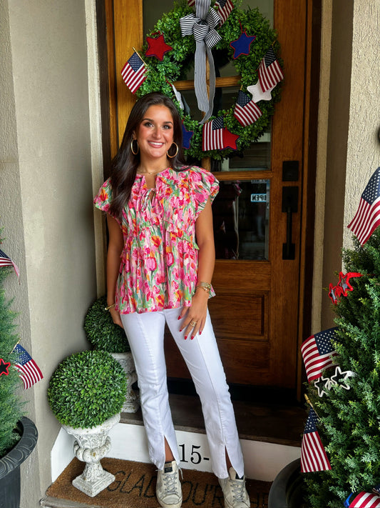 Tulip Twine Top
