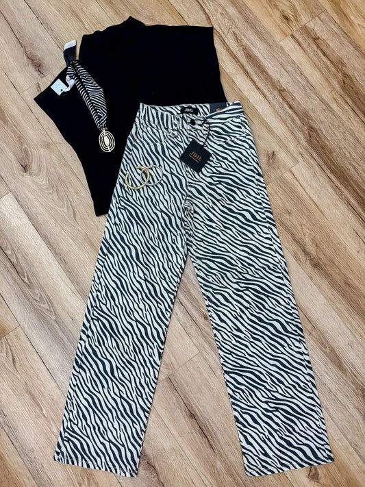 JBD Zebra Jeans